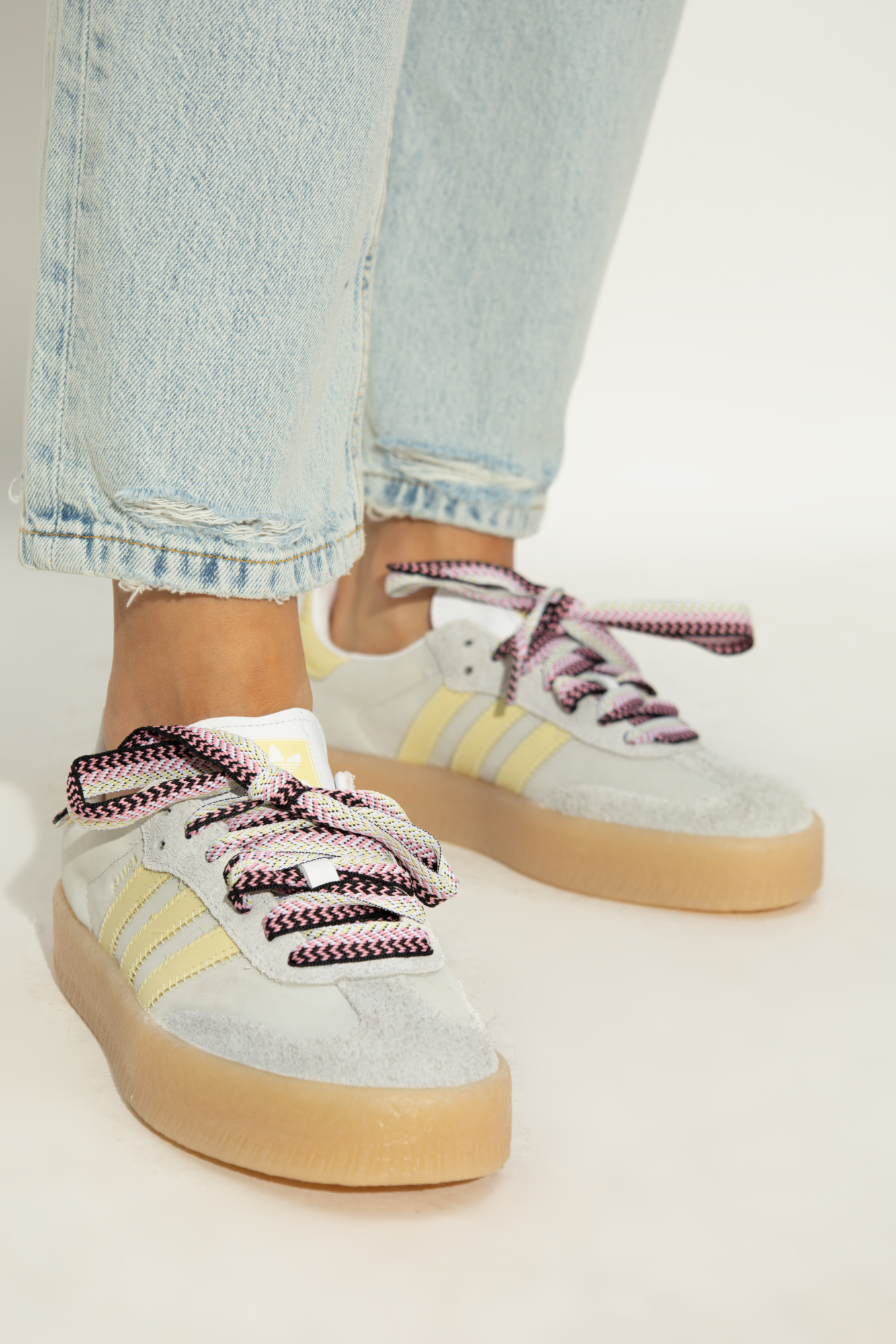 スニーカー adidas [JI2739] SAMBAE W adidas Originals Sambae W Sneaker grau (JI2739)